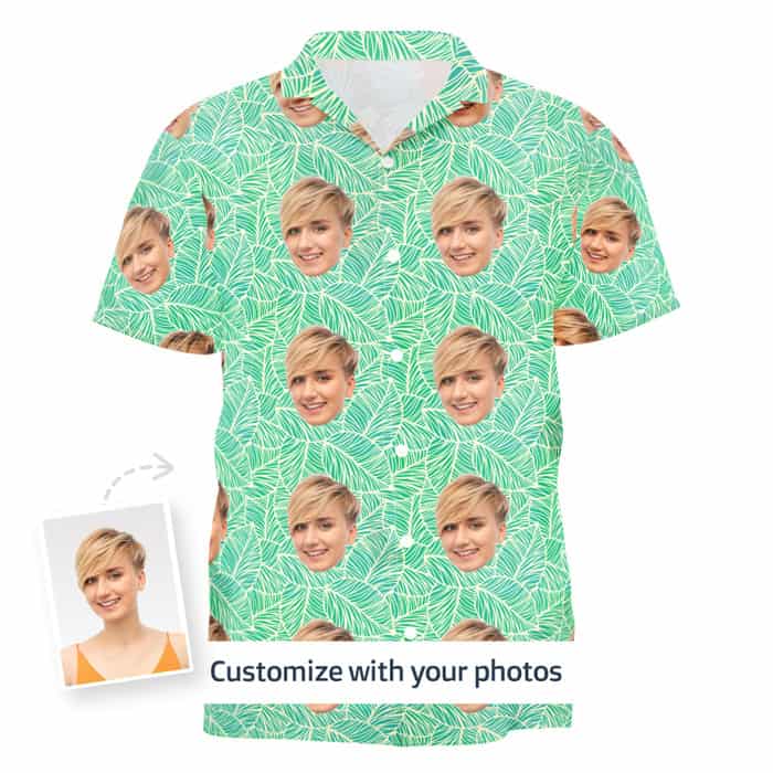 Tropical Shirt Dress